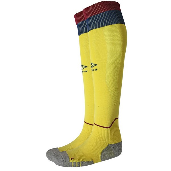 Calcetines West Ham United Replica Segunda Ropa 2018/19 Amarillo